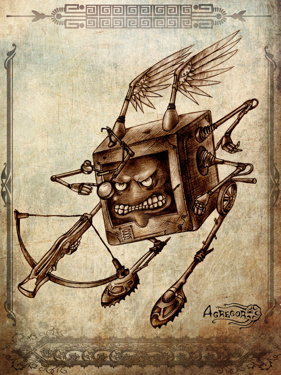Modron by Agregor on DeviantArt
