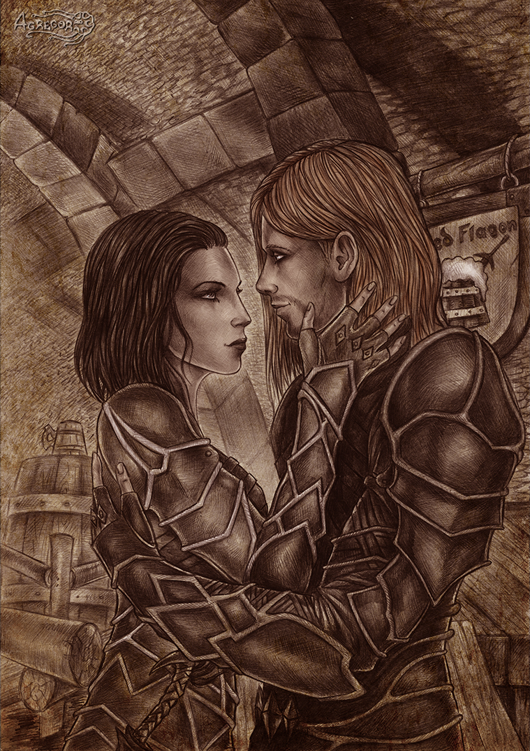 Skyrim_Rehani and Brynjolf