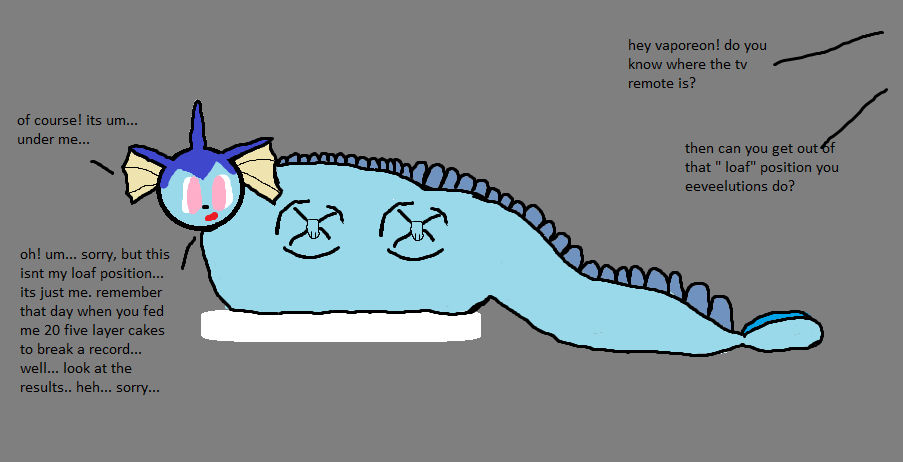 Fat Vaporeon 1 By Chubbysylveon513 On DeviantArt fat-vaporeon-1-by-chubbysylveon513-on-deviantart