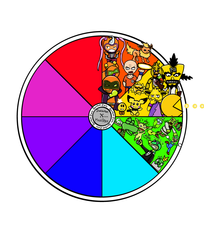 Color wheel roulette |green| by BomberZeth on DeviantArt