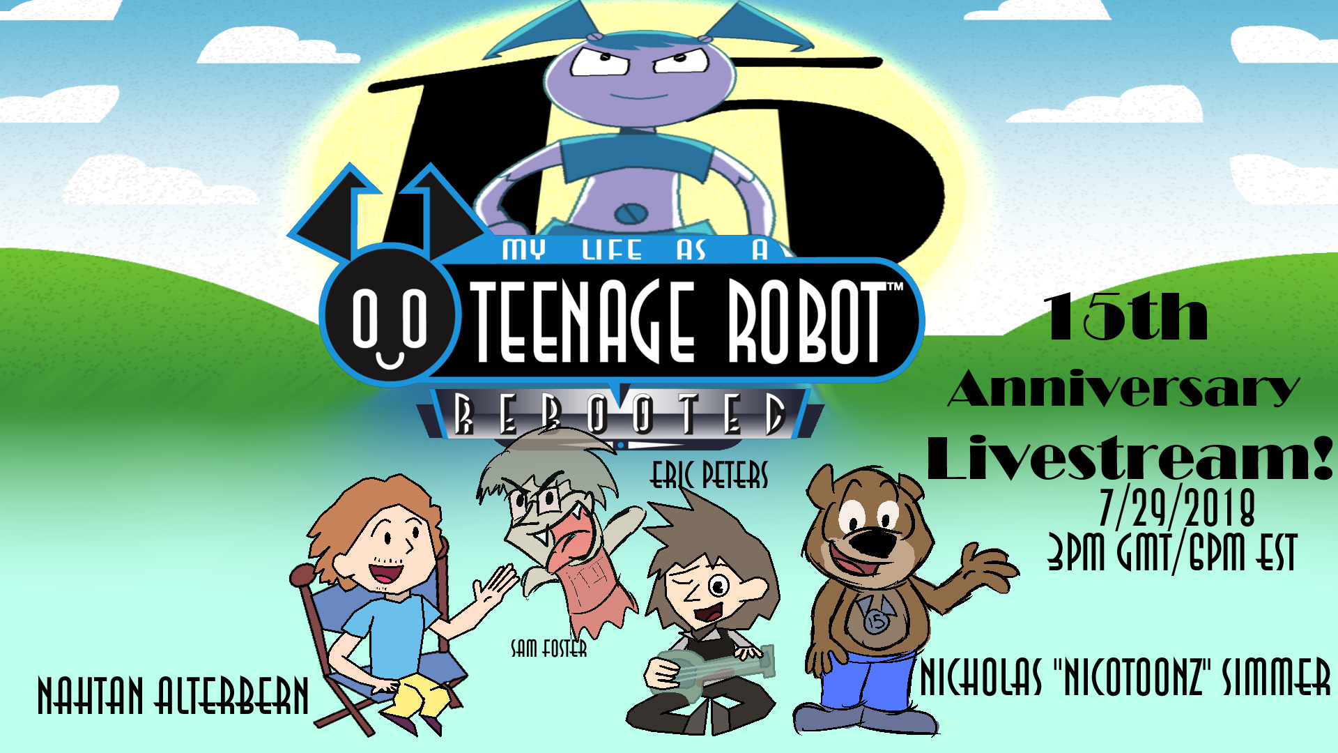 My Life As A Teenage Robot 15th Anniversary Stream By Nicotoonz On My Life As A Teenage Robot 15th Anniversary Stream By Nicotoonz On