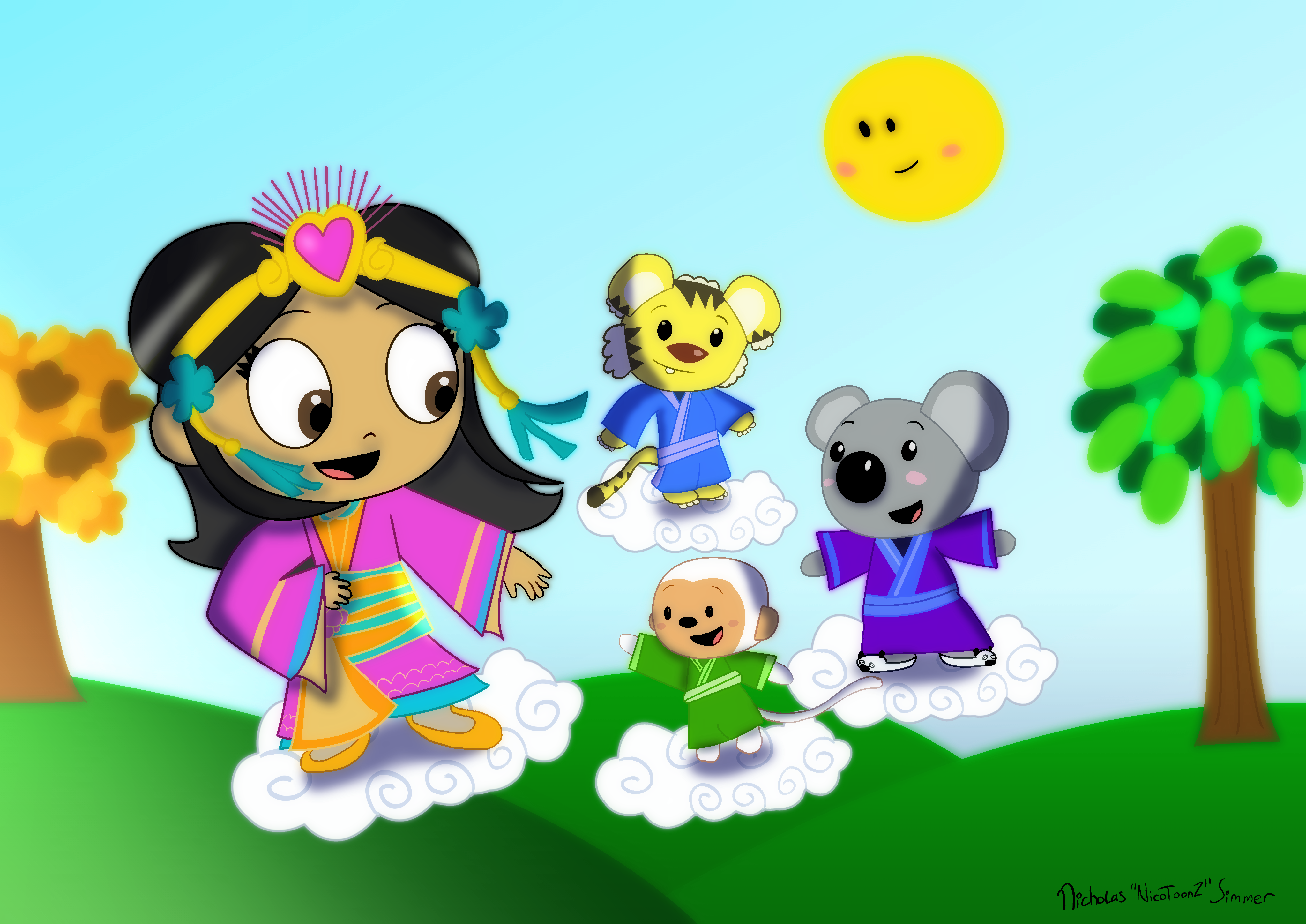 Princess Cloud Surfing By Nicotoonz On Deviantart Princess Cloud Surfing By Nicotoonz On Deviantart