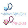 Mew Ball and Mew Egg
