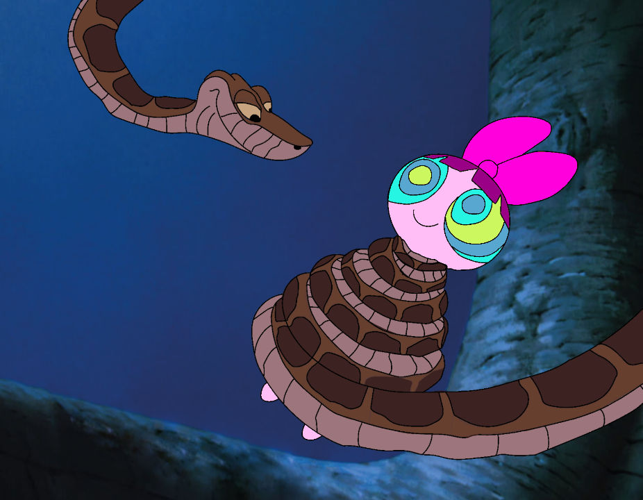 Kaa Gets Blossom (Hypnotized Color) by LiliGirl12 on DeviantArt