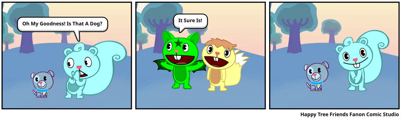 HTF Heroes Comic: Puffy Meets Nice Whistle by Dianamaria14 on DeviantArt