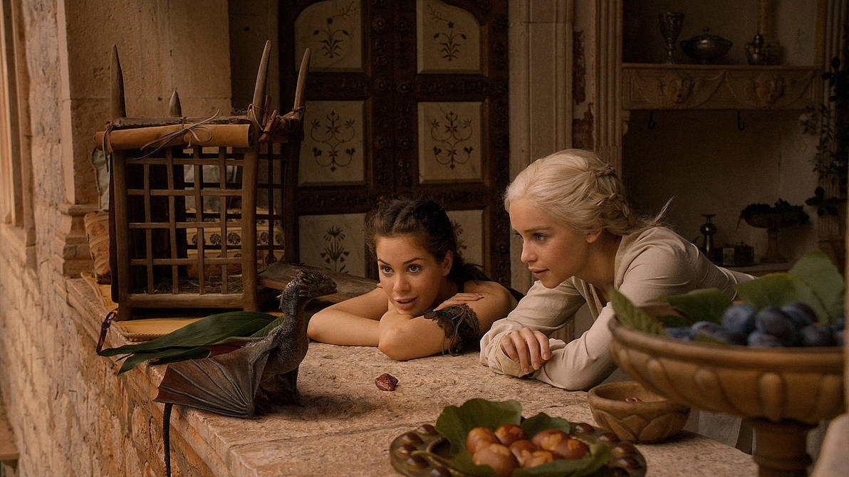 Game Of Thrones Daenerys and Doreah (3) by NewYungGun on DeviantArt