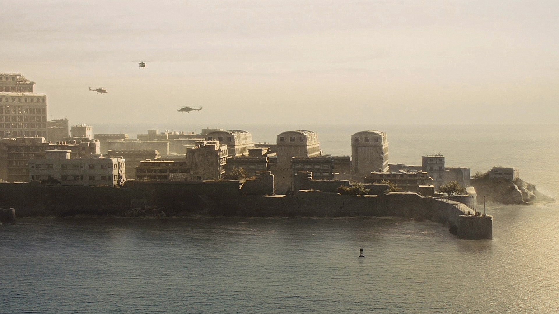 007 Skyfall - Hashima Island (2) by NuYungGun on DeviantArt