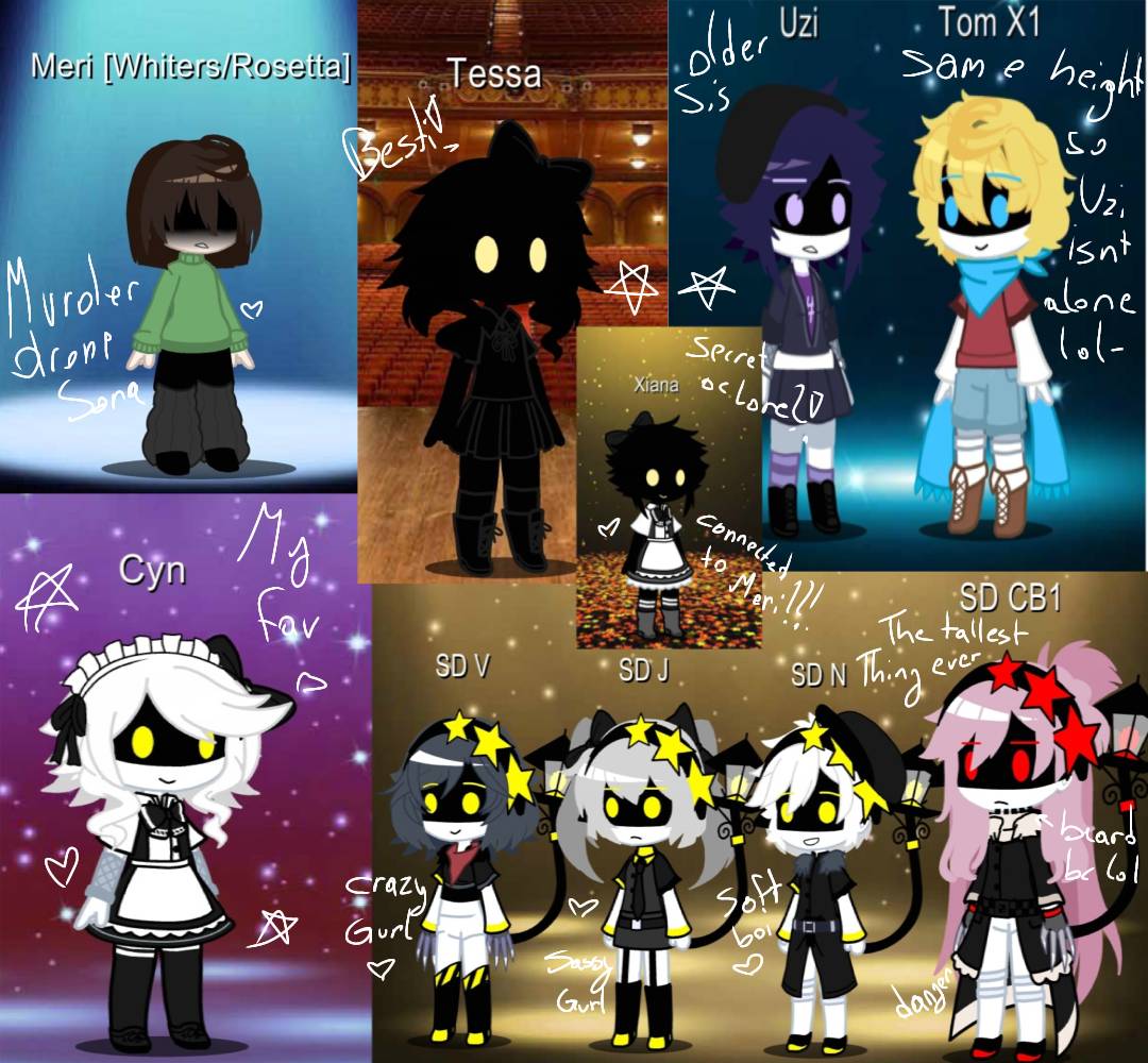 My ocs in Gacha Club and Gacha Life by HanakoLovesEddsworld on DeviantArt