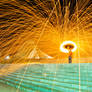 Steelwool fire series