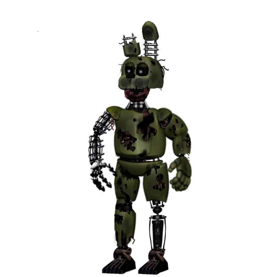 Speed Edit : Ignited Rockstar Springtrap|By RedBon by RedBon09 on ...
