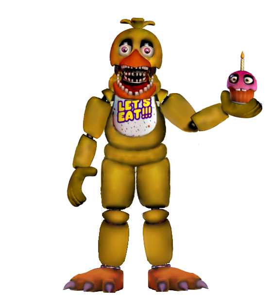 Fixed Withered Chica by GaragaYT on DeviantArt