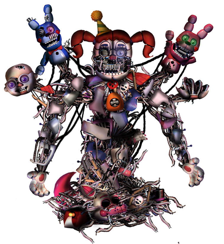 Fnaf Speed Edit  FNAF 4 Animatronic Hybrid by RedBon09 on DeviantArt