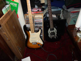 My other two guitars