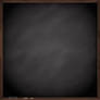 plain black chalkboard framed