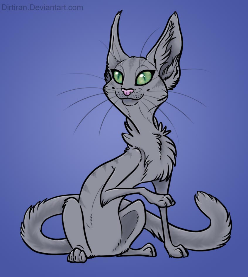 Cat Free Line Art By Dirtiran-d4etbue