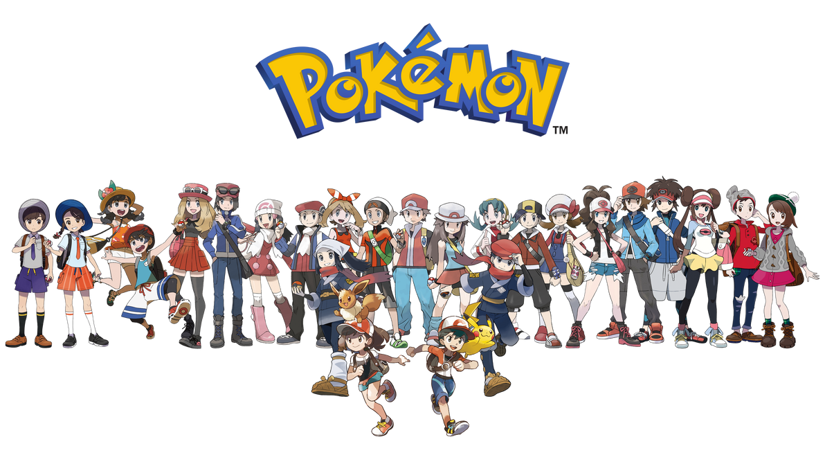 Pokemon - Trainers Wallpaper v.2 by GwendolyX10 on DeviantArt