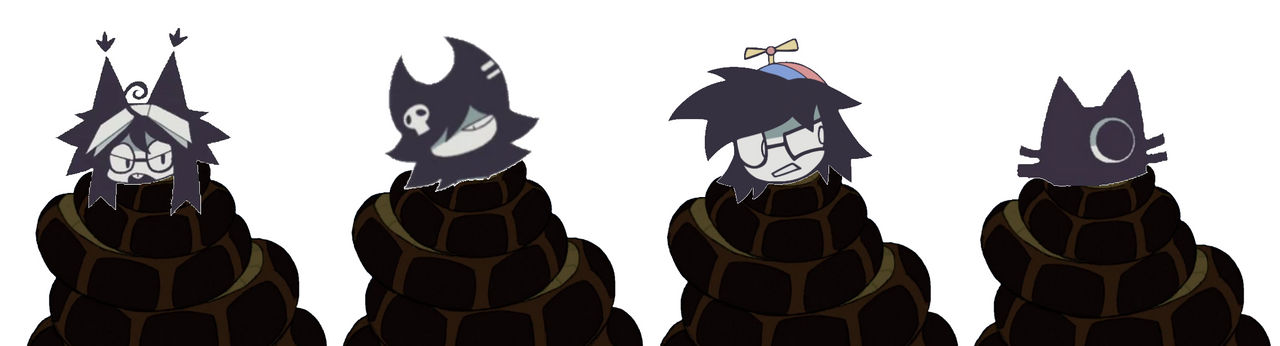 Robby, Cubbie, Kevin And Skell And Kaa by stanleyfan2009 on DeviantArt