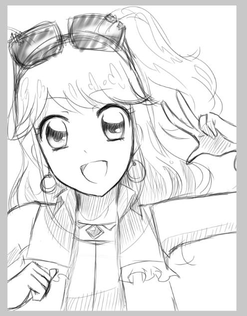 Mikuru Natsuki Sketch By Rona67 On Deviantart