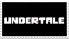 Undertale Stamp by slayer-plz
