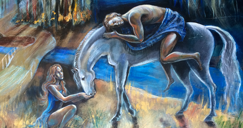 New beginnings- work detail by JSAriadna New beginnings- work detail by JSAriadna