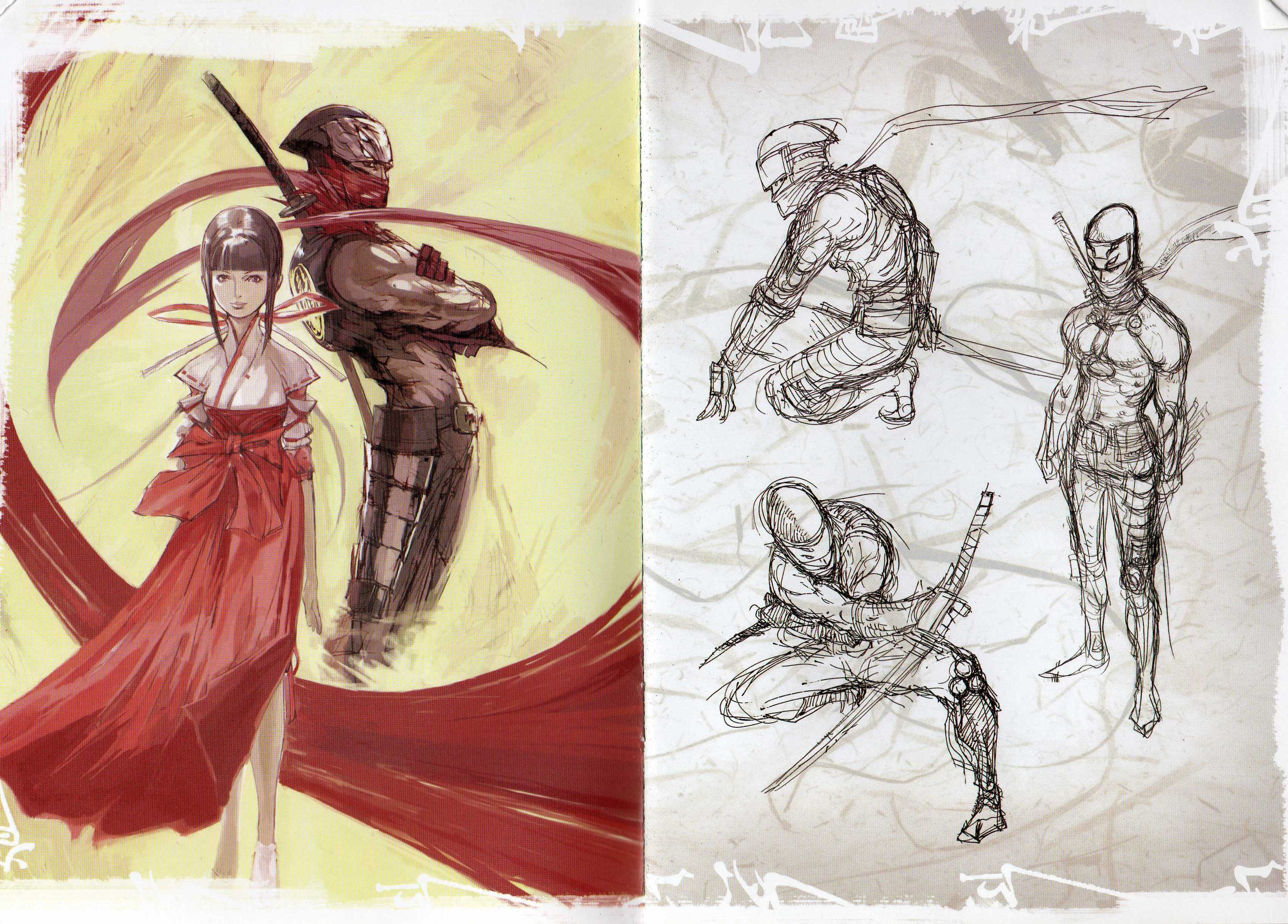 Shinobi Ps2 Artbook 2 By Franfriki On Deviantart Shinobi Ps2 Artbook 2 By Franfriki On Deviantart