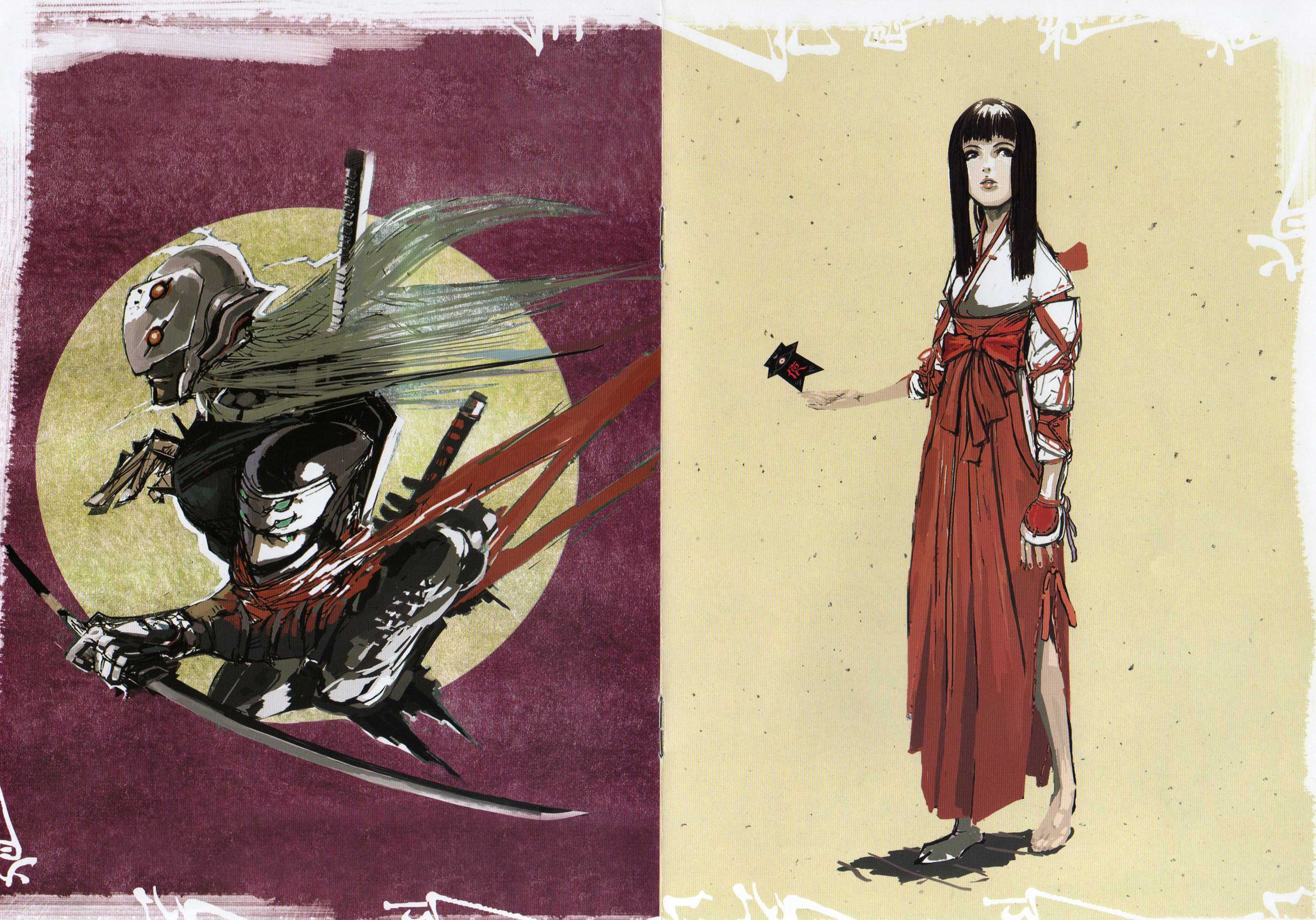 Shinobi Ps2 Artbook 5 By Franfriki On Deviantart Shinobi Ps2 Artbook 5 By Franfriki On Deviantart