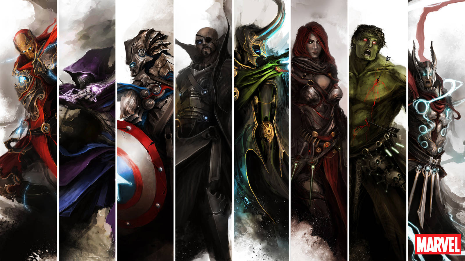 The Avengers by theDURRRRIAN
