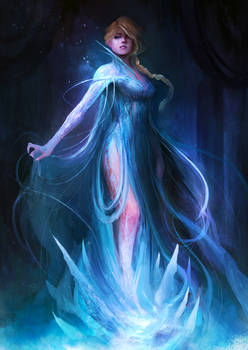 Elsa: The dated fan art never bothered me anyway