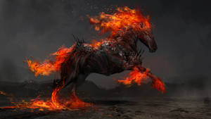 Ruin, the fiery horse of war