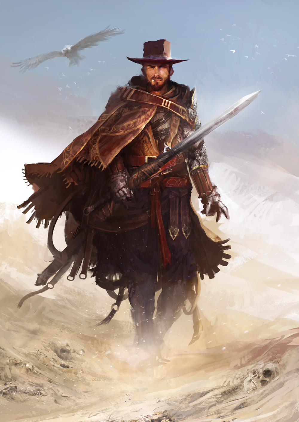 The Knight with no name by theDURRRRIAN