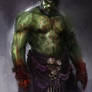 Hulk the bloodied titan