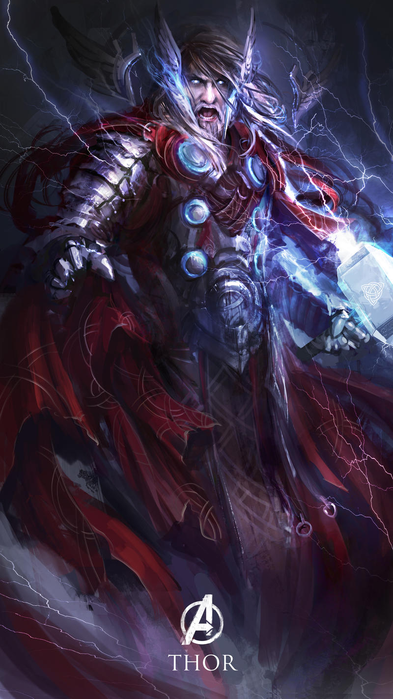 Almighty Thor by theDURRRRIAN on DeviantArt