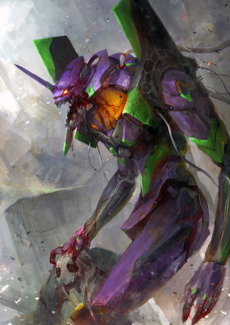 Evangelion - Unit 01 by theDURRRRIAN