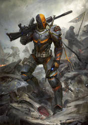 Deathstroke the Terminator by theDURRRRIAN