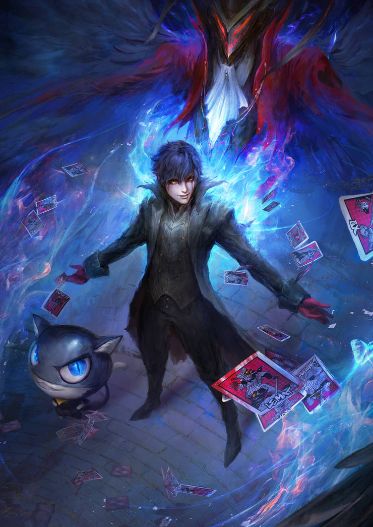 Joker - Persona 5 by theDURRRRIAN