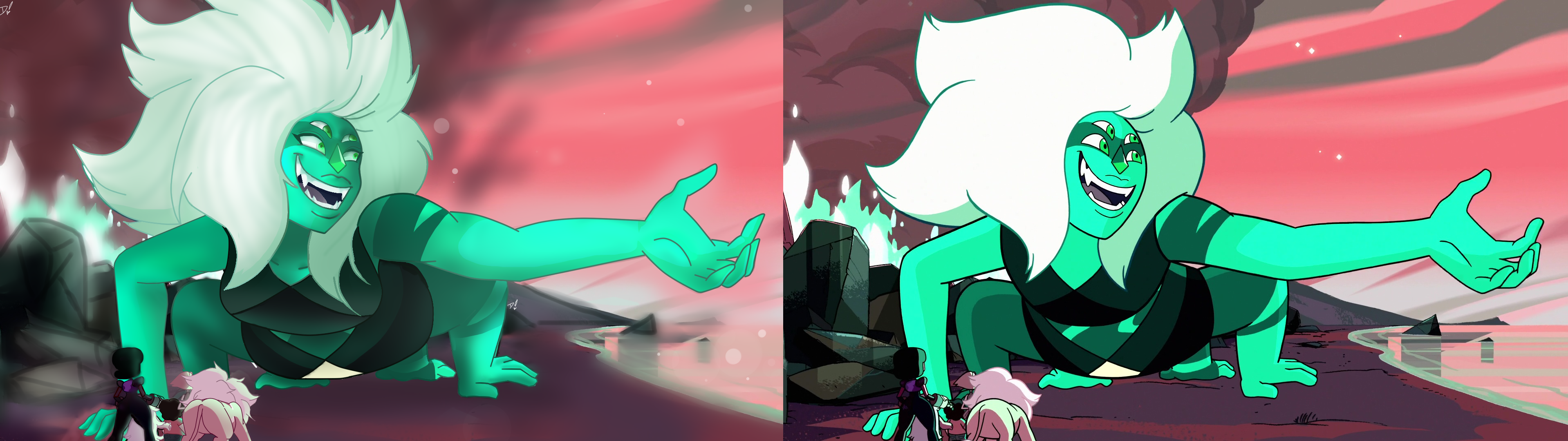 Malachite redraw