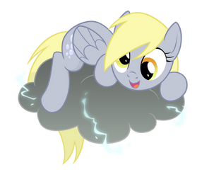 Derpy and her cloud