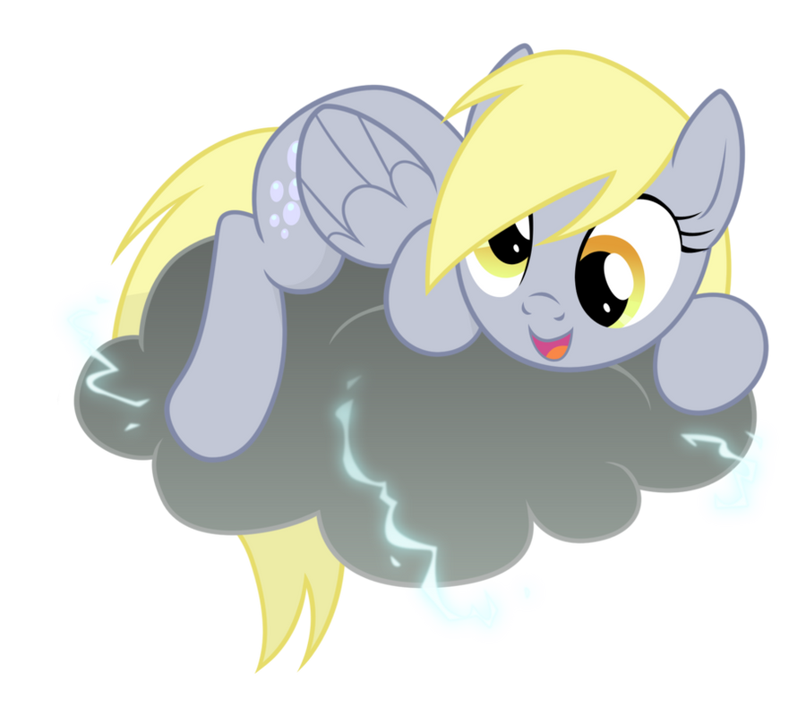 Derpy and her cloud