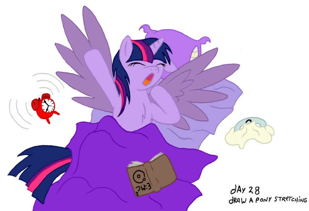 Mlp Stretch Day 28 - Draw a pony stretching by DucoNdona on DeviantArt