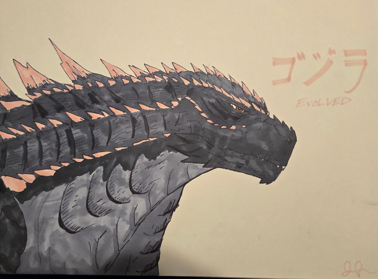 Godzilla Evolved by jakezilla127 on DeviantArt