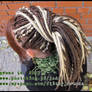 synthetic dreads blonde brown2