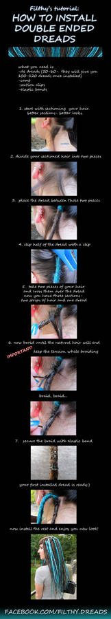 how to install de dreads