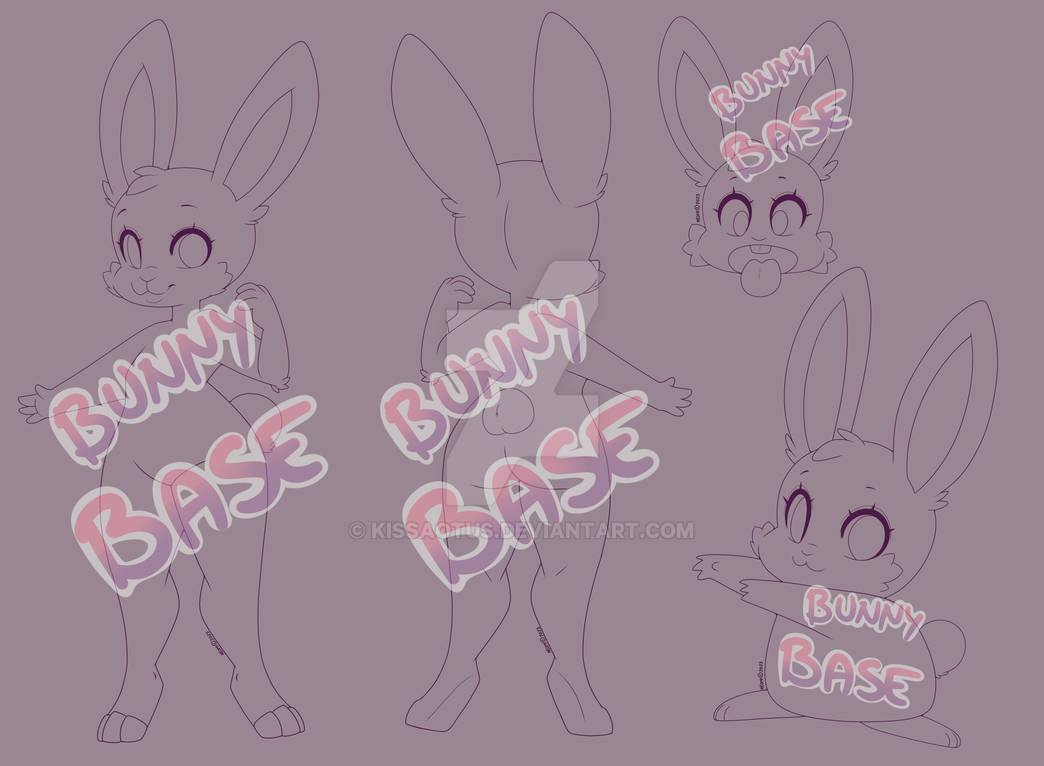 Fnaf Rabbit Base Bunny Base by Kissaotus on DeviantArt
