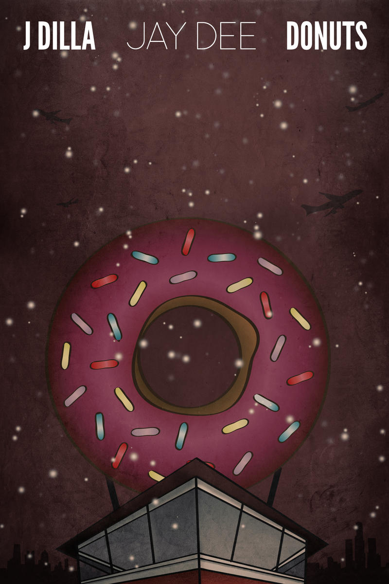 J Dilla Donuts Poster