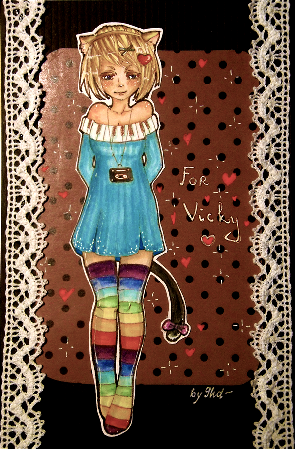 The Vicky Kitty by Kaoru-tian on DeviantArt