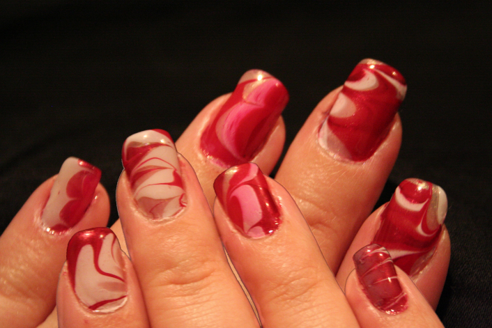 Valentine Water marble by icetears