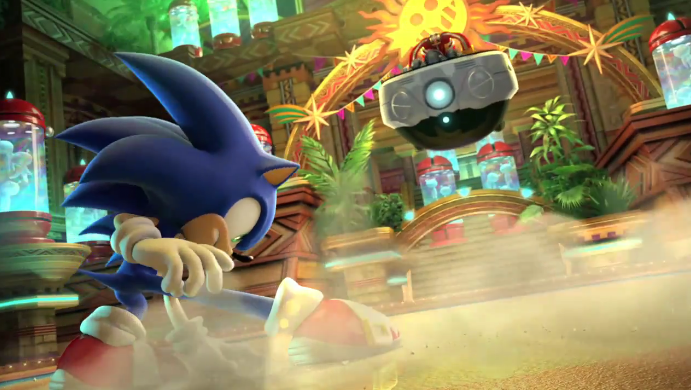 Sonic Colors Cutscene Shot