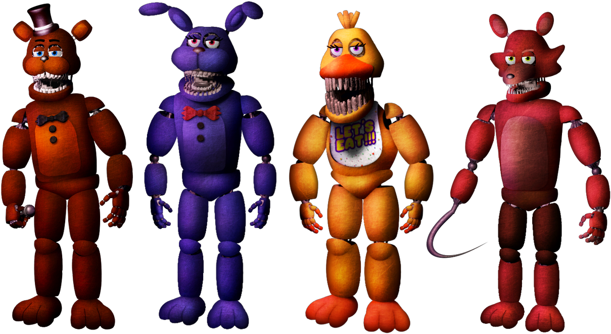 Distorted Animatronics Fixed Tortured Animatronics Part 1 by terbonner on DeviantArt