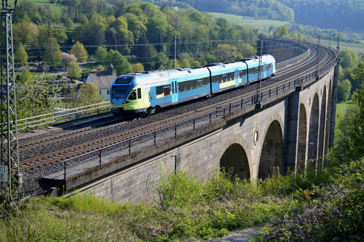 Altenbeken Viaduct with Eurobahn ET 8.11