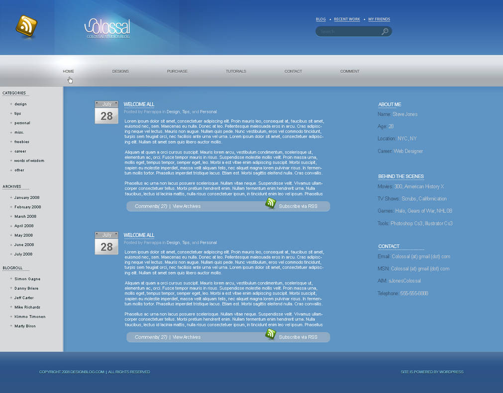 Colossal Design Blog by Parrappa on DeviantArt